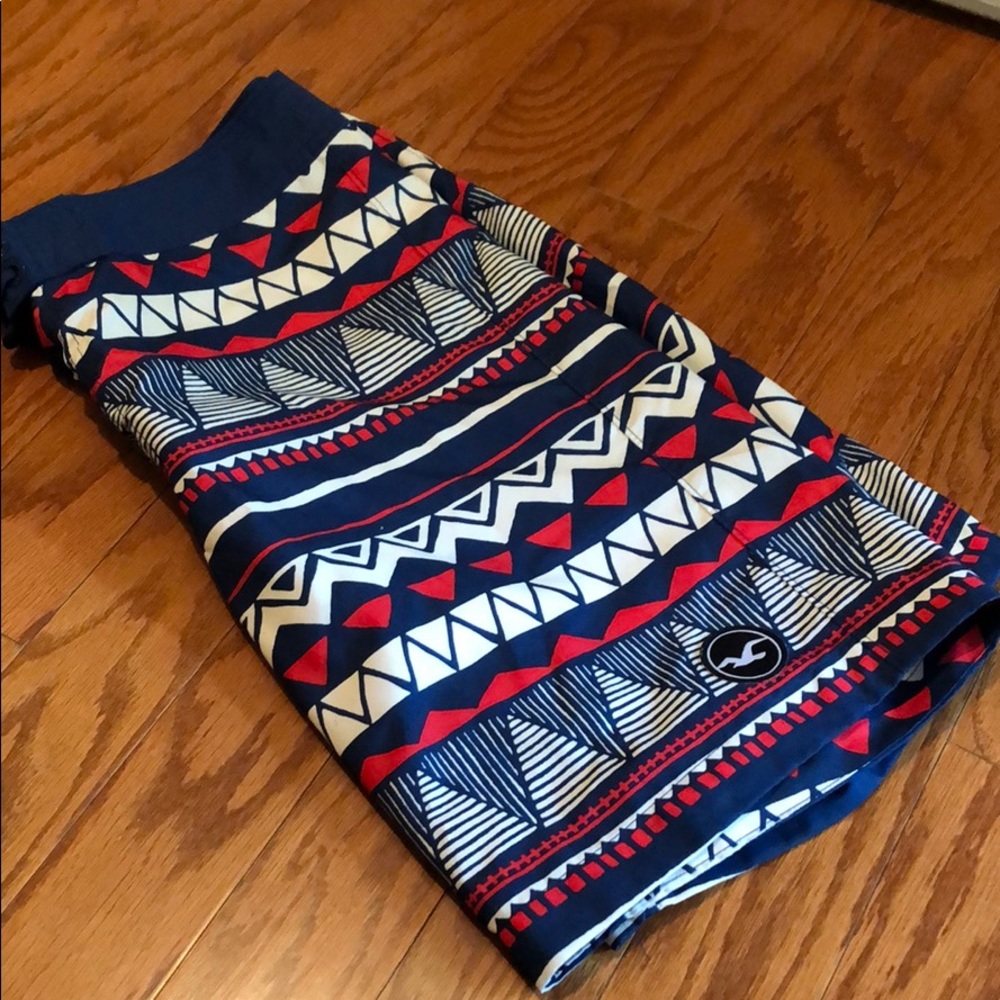 tribal print bathing suit